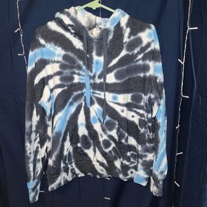 NO Boundaries tie dye hoodie.
